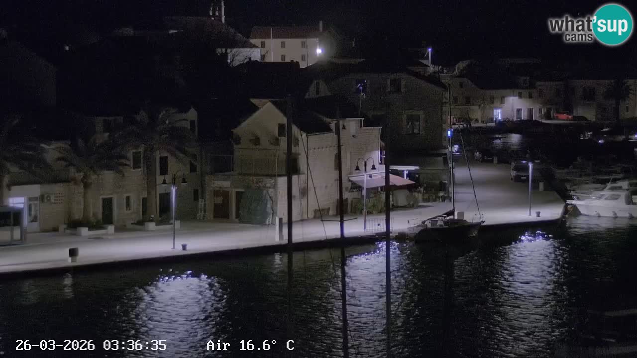 Web kamera Hvar Vrboska marina | otok Hvar | Dalmacija