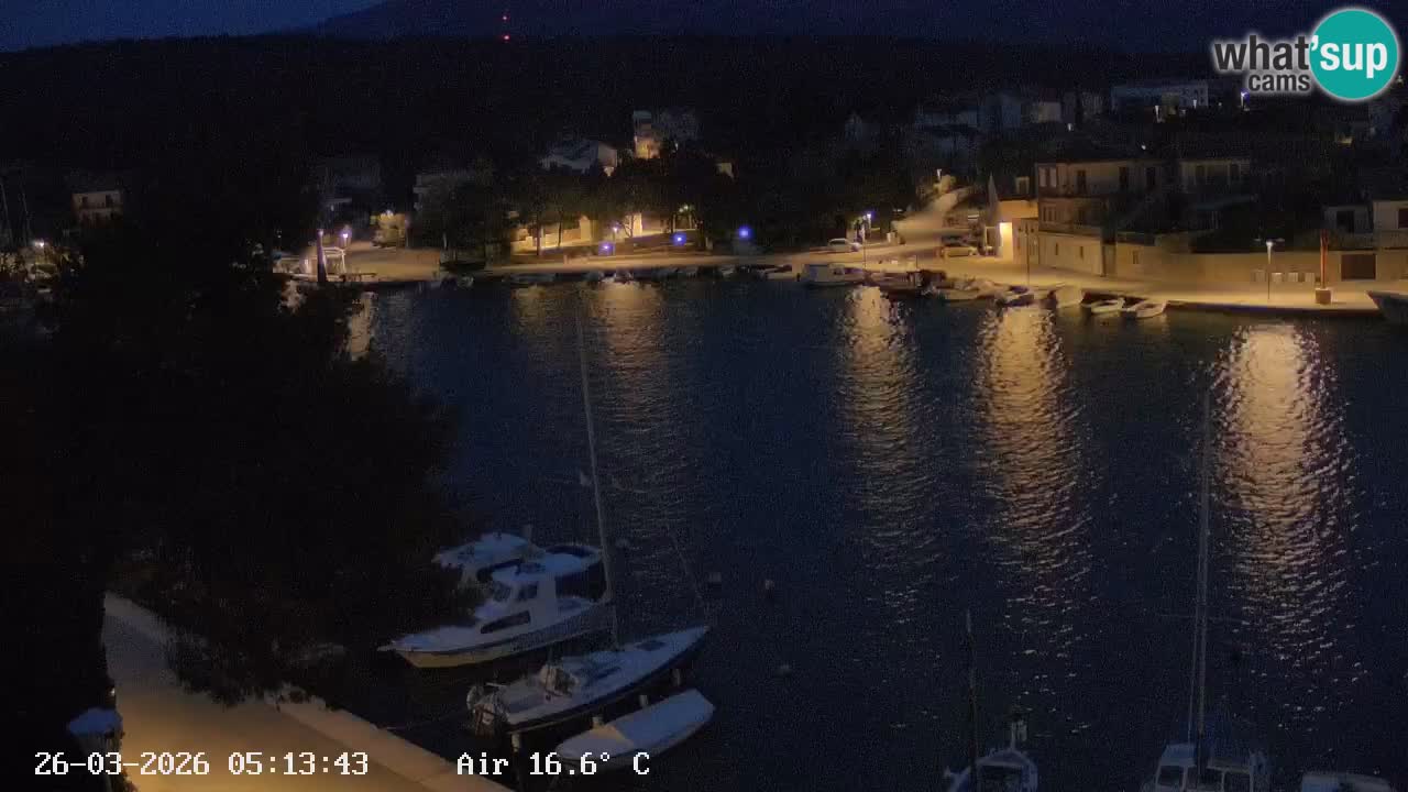 Webcam Vrboska marina | Hvar Insel | Dalmatien