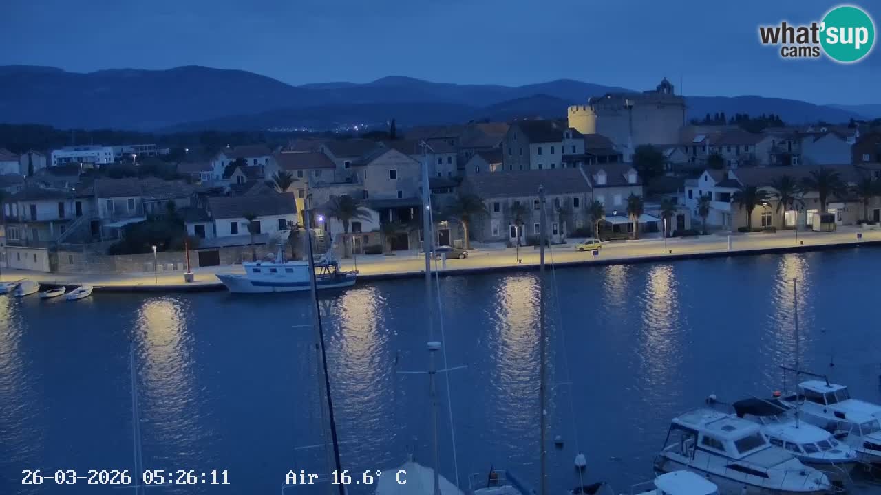 Webcam Hvar Vrboska marina | Dalmazia