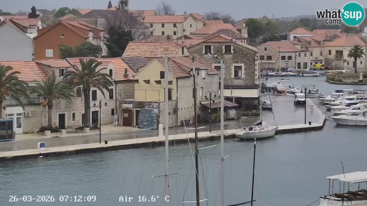 Webcam Vrboska marina | Hvar Insel | Dalmatien