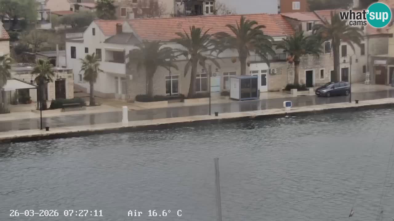 Webcam Hvar Vrboska marina | Dalmazia
