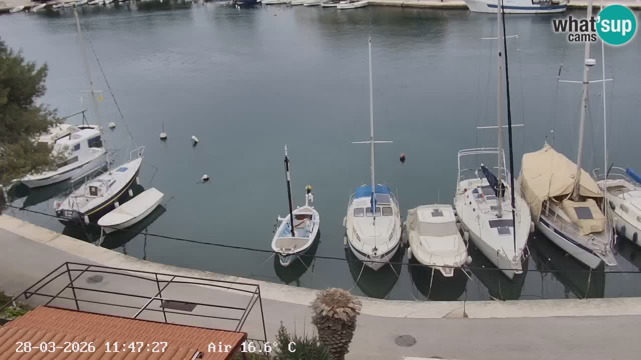 Webcam Vrboska marina | Hvar Insel | Dalmatien