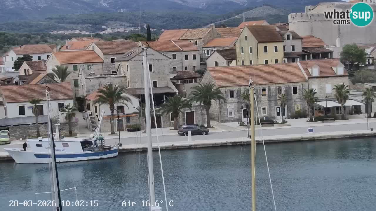 Livecam Vrboska marina | Hvar island | Dalmatia