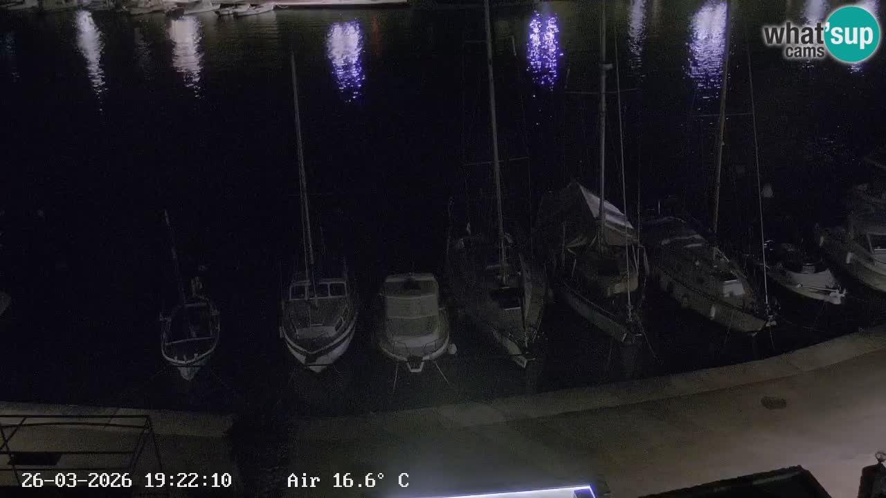 Webcam Vrboska marina | Hvar Insel | Dalmatien