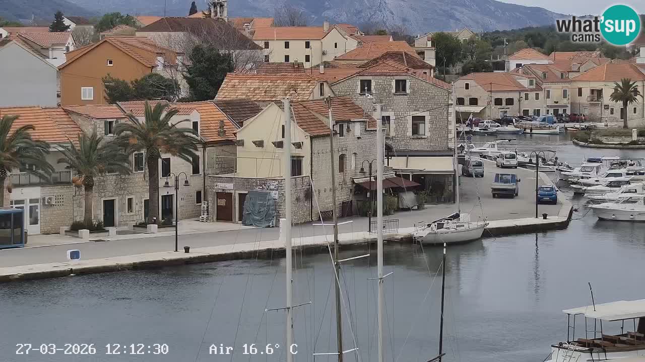 Webcam Hvar Vrboska marina | Dalmazia