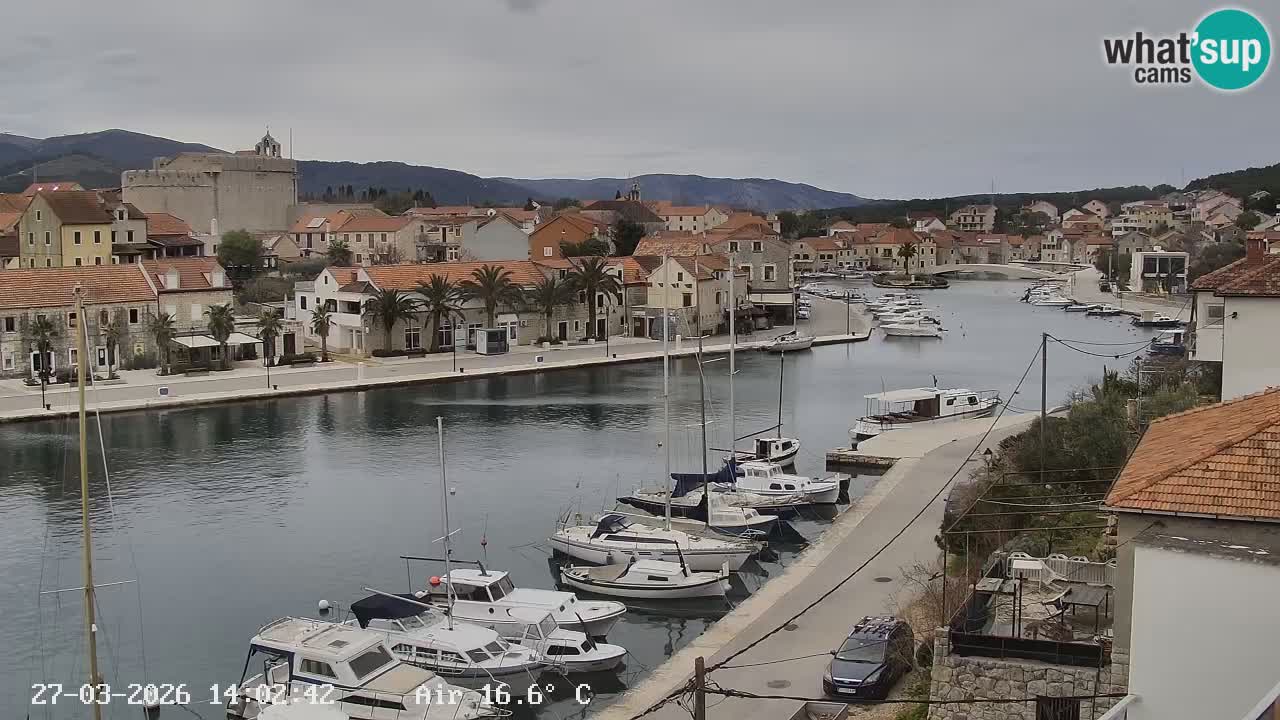 Webcam Vrboska marina | Hvar Insel | Dalmatien