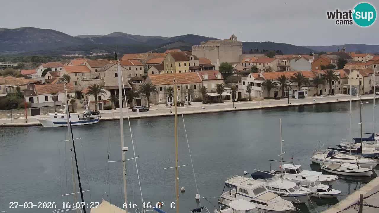 Webcam Hvar Vrboska marina | Dalmazia