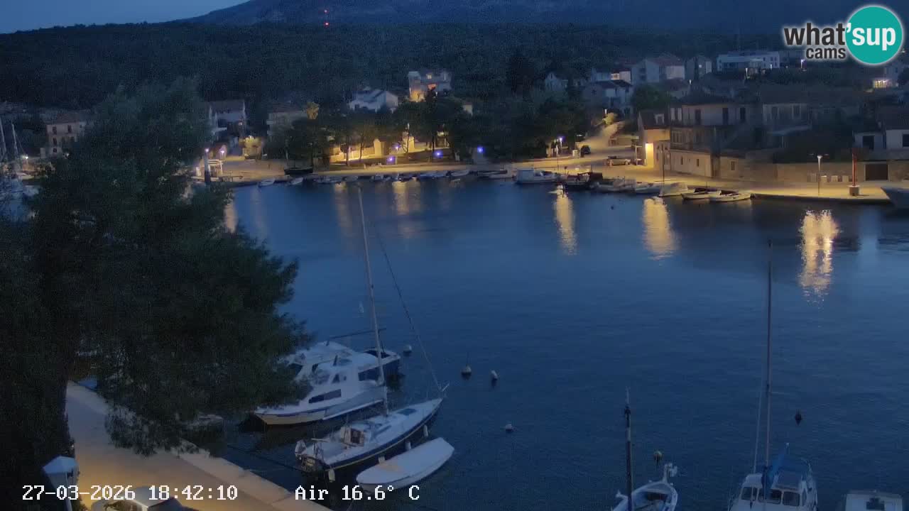 Livecam Vrboska marina | Hvar island | Dalmatia