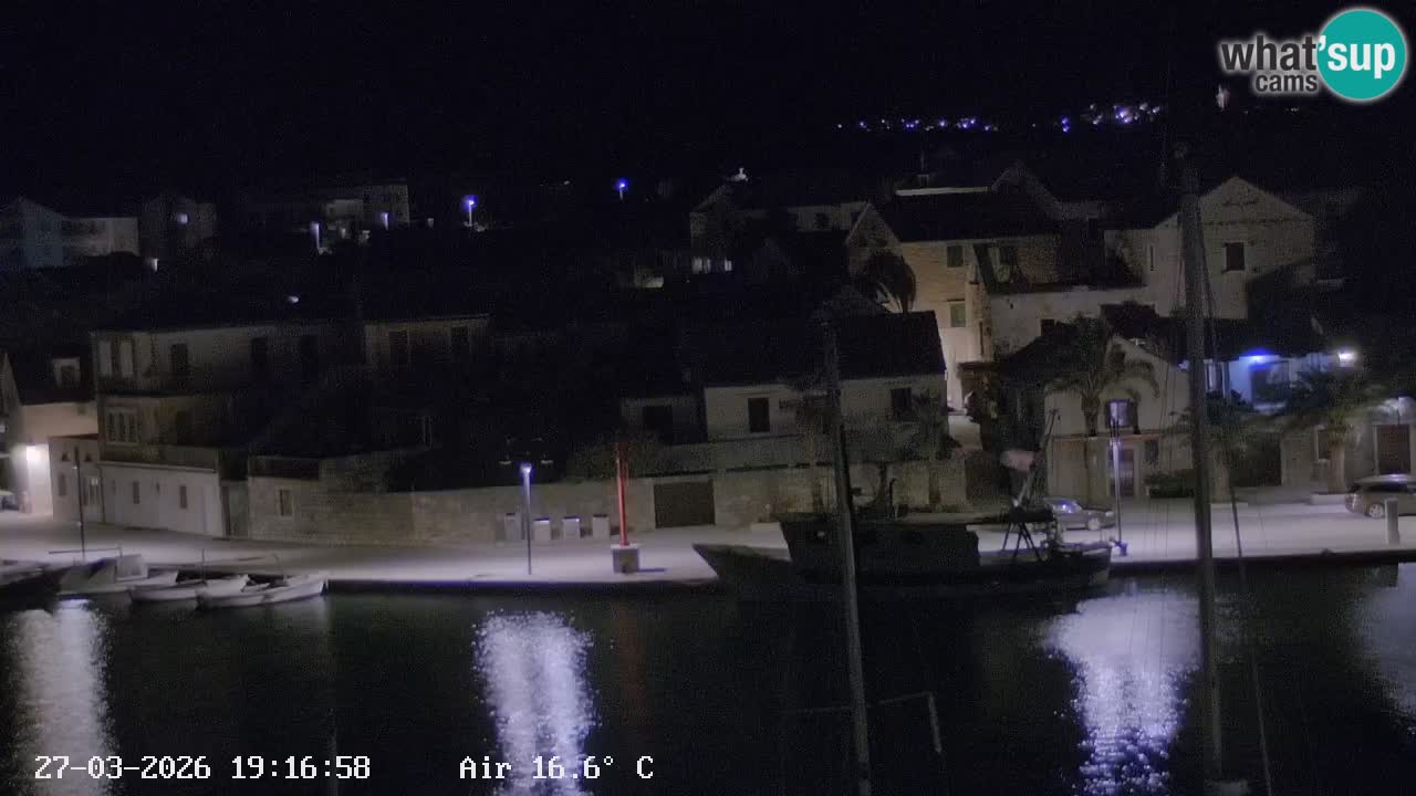 Livecam Vrboska marina | Hvar island | Dalmatia