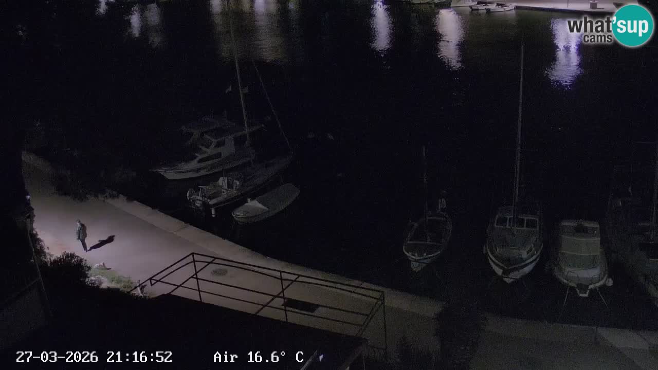 Livecam Vrboska marina | Hvar island | Dalmatia