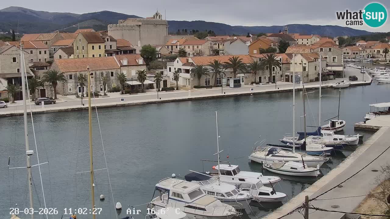 Livecam Vrboska marina | Hvar island | Dalmatia