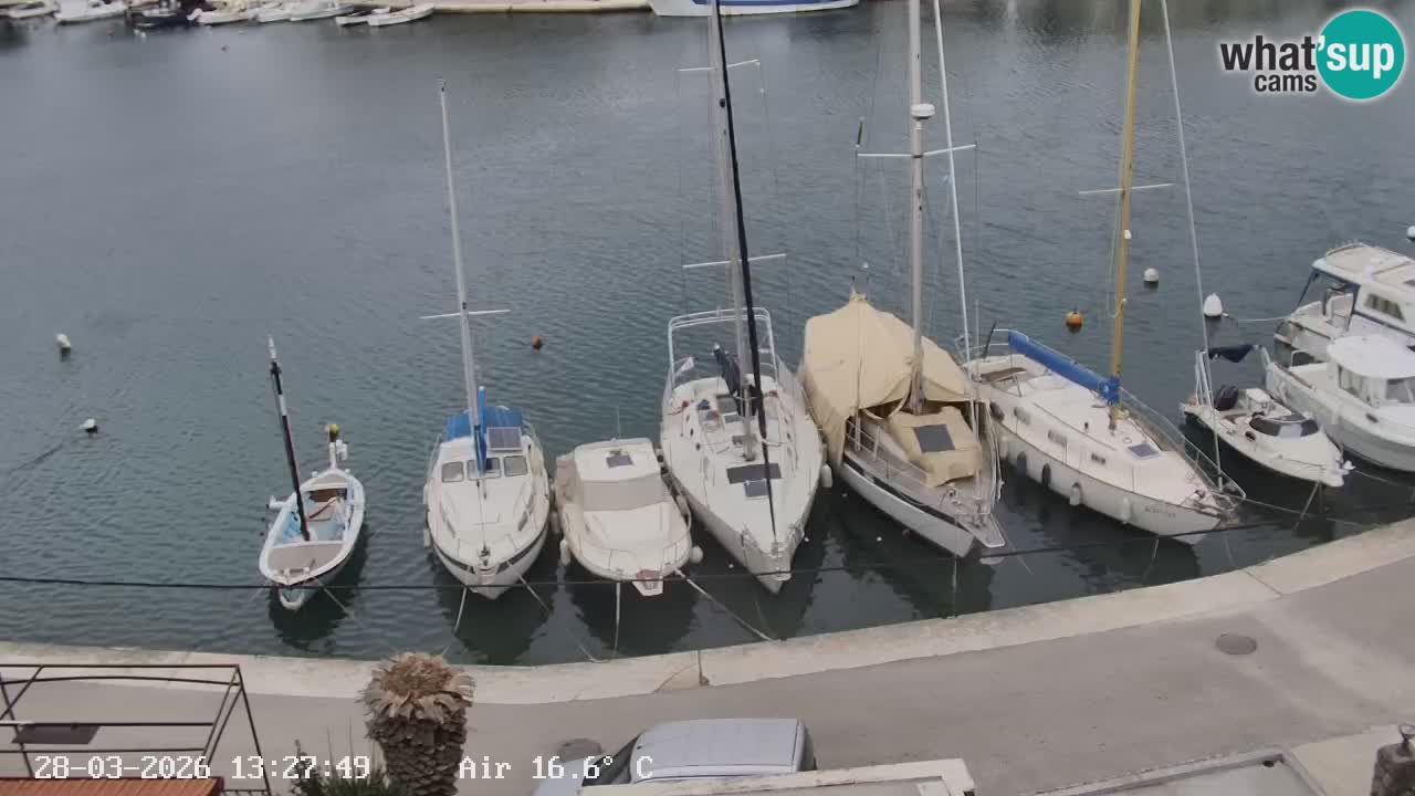 Livecam Vrboska marina | Hvar island | Dalmatia