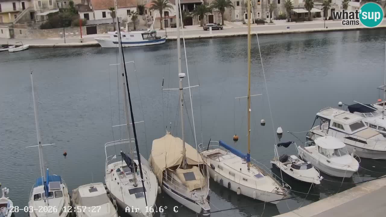Webcam Hvar Vrboska marina | Dalmazia