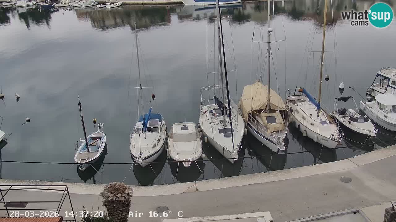 Livecam Hvar Vrboska marina | Île de Hvar | Dalmatia