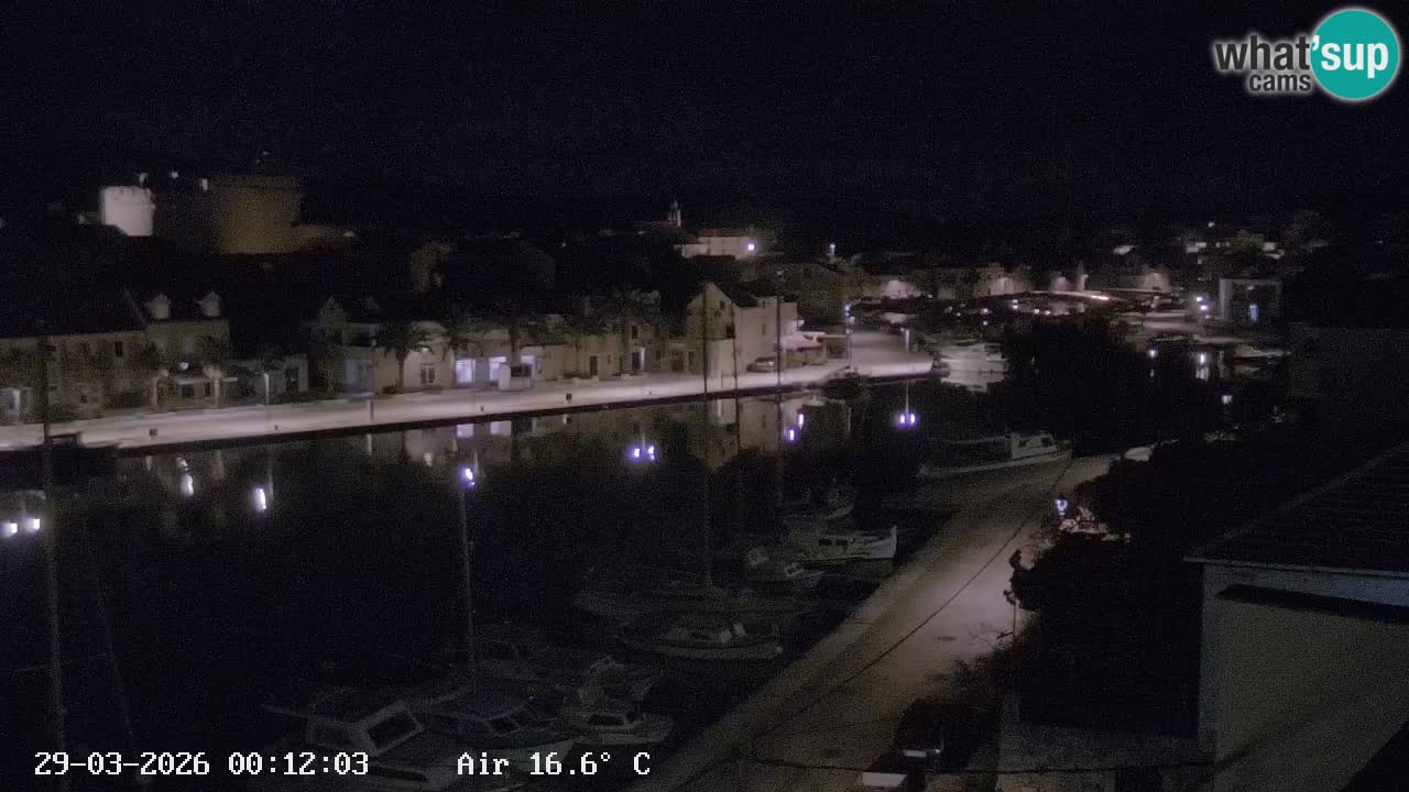 Webcam Vrboska marina | Hvar Insel | Dalmatien