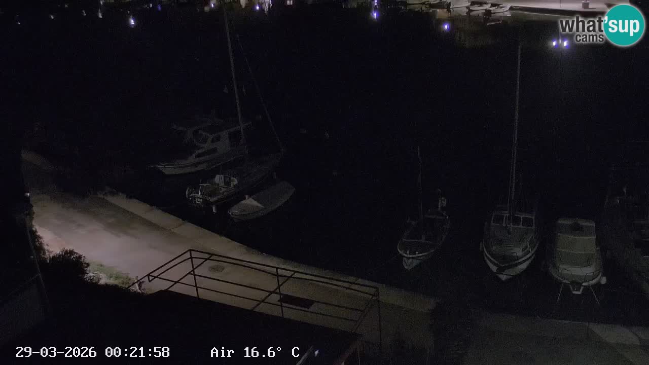 Livecam Vrboska marina | Hvar island | Dalmatia