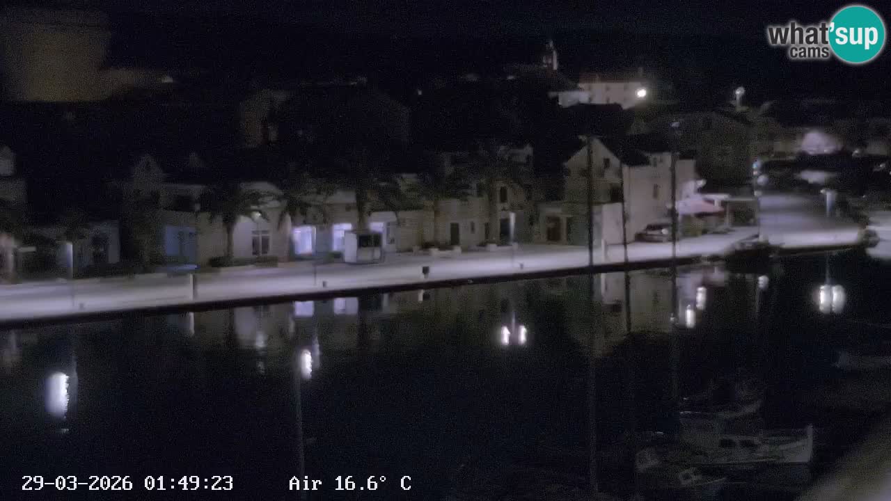 Web kamera Hvar Vrboska marina | otok Hvar | Dalmacija