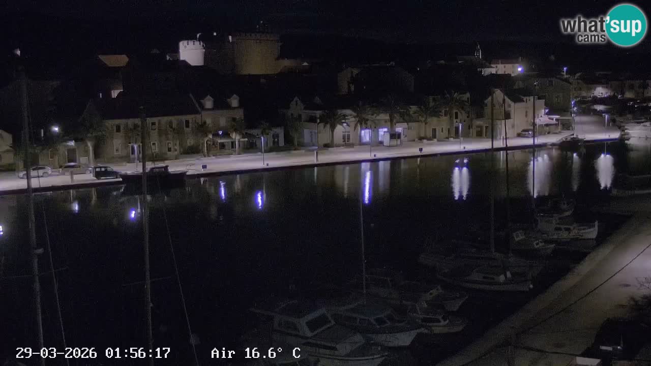 Livecam Hvar Vrboska marina | Île de Hvar | Dalmatia