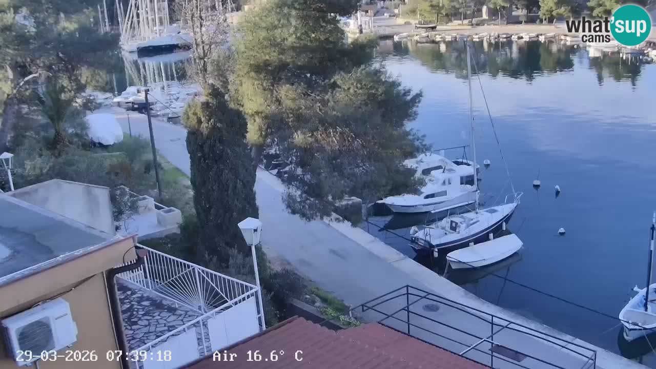 Livecam Hvar Vrboska marina | Île de Hvar | Dalmatia