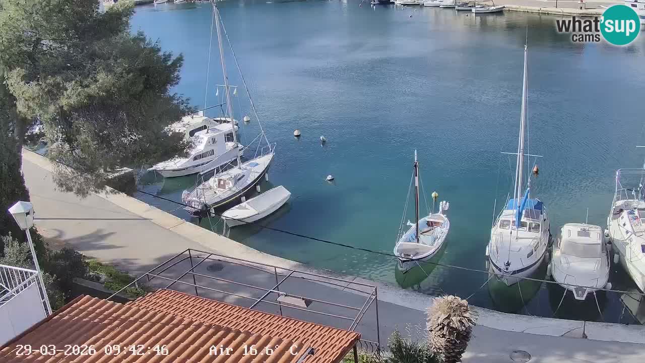 Livecam Hvar Vrboska marina | Île de Hvar | Dalmatia