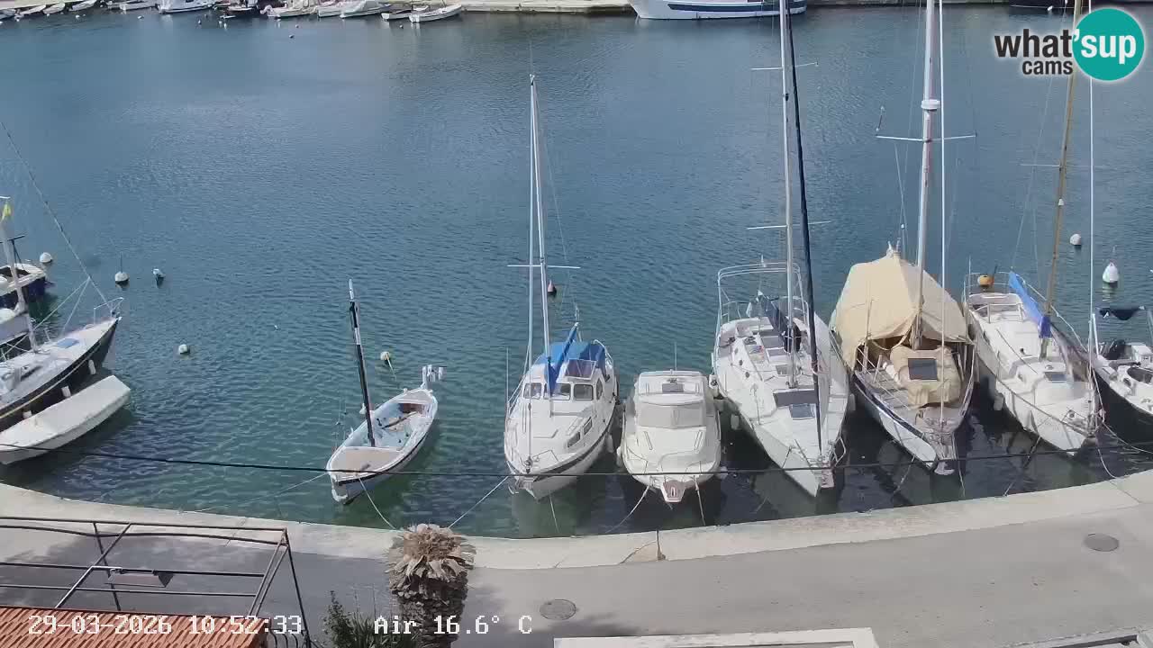 Webcam Vrboska marina | Hvar Insel | Dalmatien