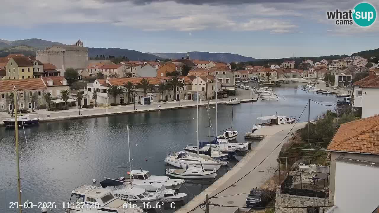 Livecam Hvar Vrboska marina | Île de Hvar | Dalmatia