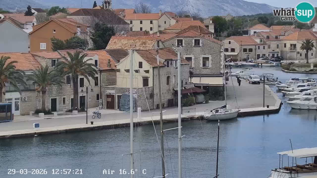 Web kamera Hvar Vrboska marina | otok Hvar | Dalmacija