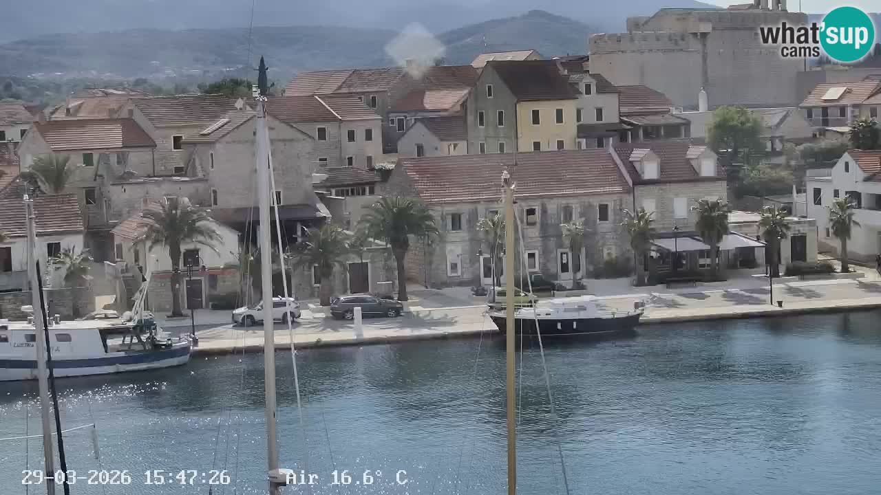 Webcam Hvar Vrboska marina | Dalmazia