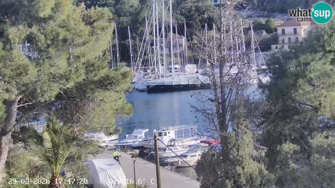 Webcam Vrboska marina | Hvar Insel | Dalmatien