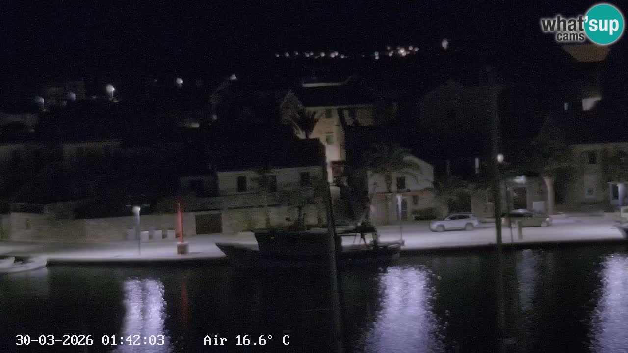 Livecam Vrboska marina | Hvar island | Dalmatia