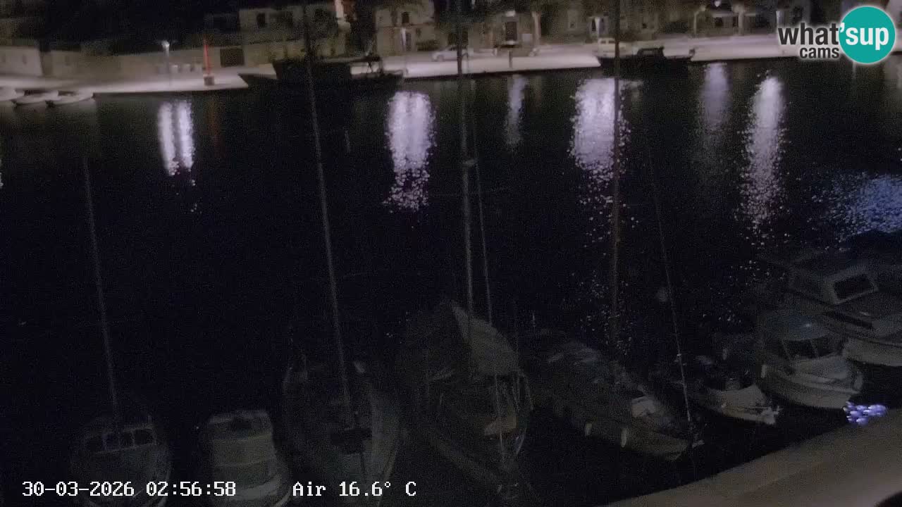 Webcam Hvar Vrboska marina | Dalmazia