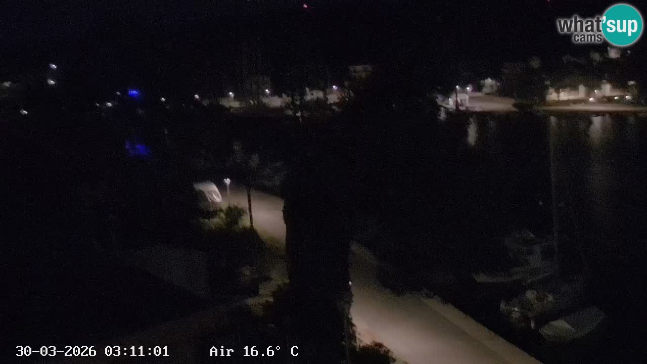 Webcam Hvar Vrboska marina | Dalmazia