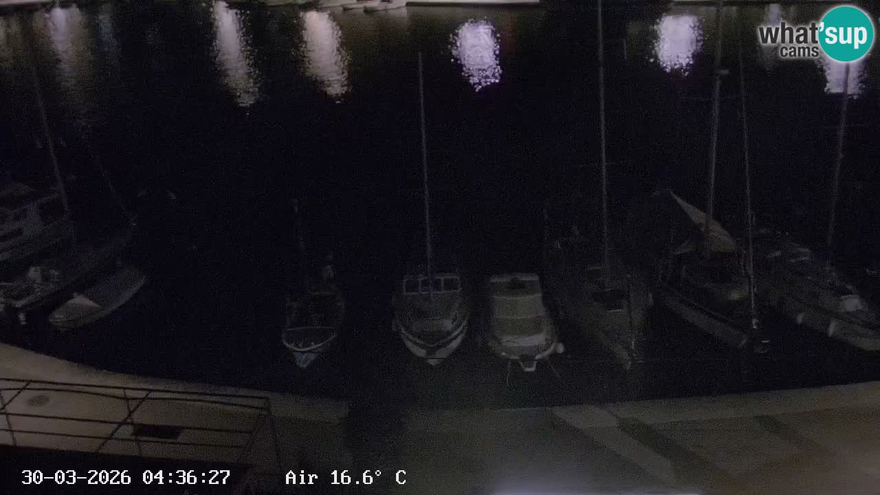 Webcam Hvar Vrboska marina | Dalmazia