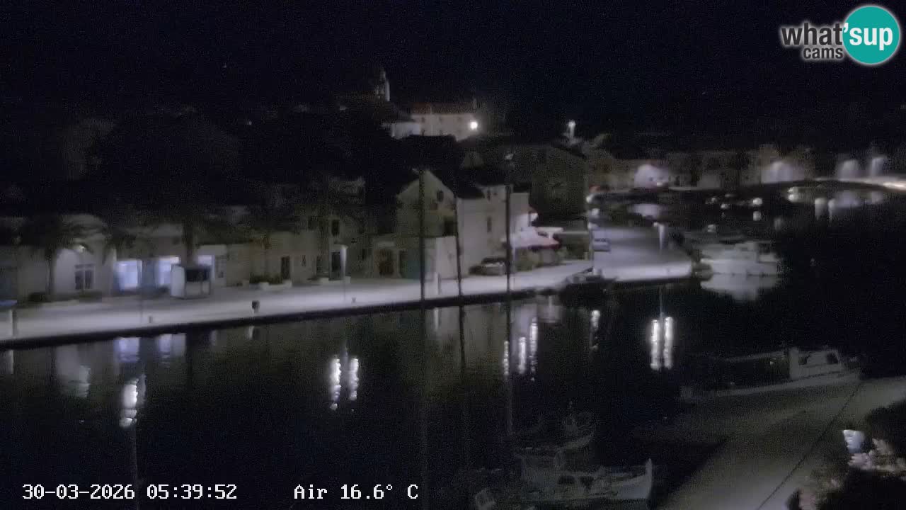 Livecam Vrboska marina | Hvar island | Dalmatia
