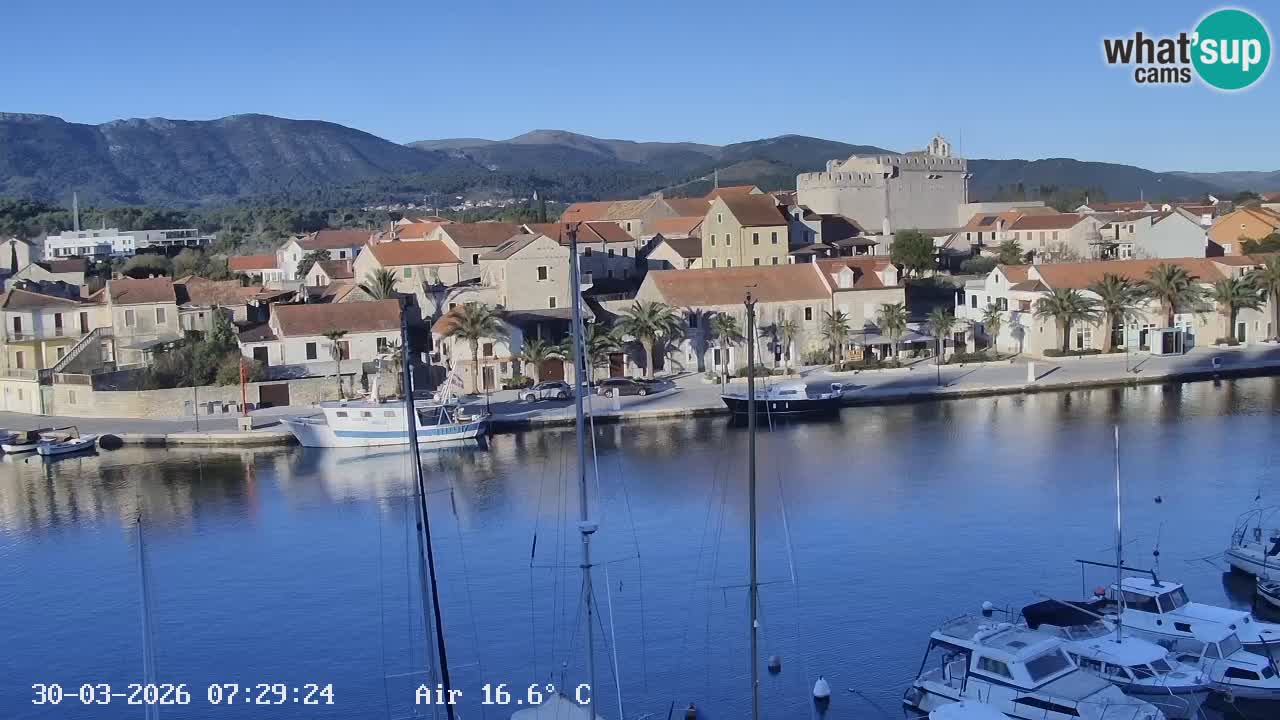 Web kamera Hvar Vrboska marina | otok Hvar | Dalmacija