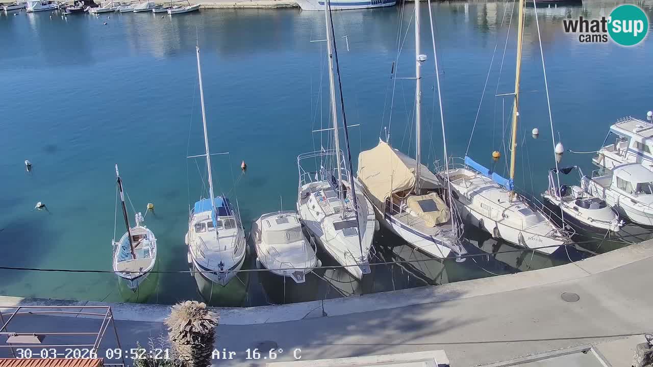 Web kamera Hvar Vrboska marina | otok Hvar | Dalmacija