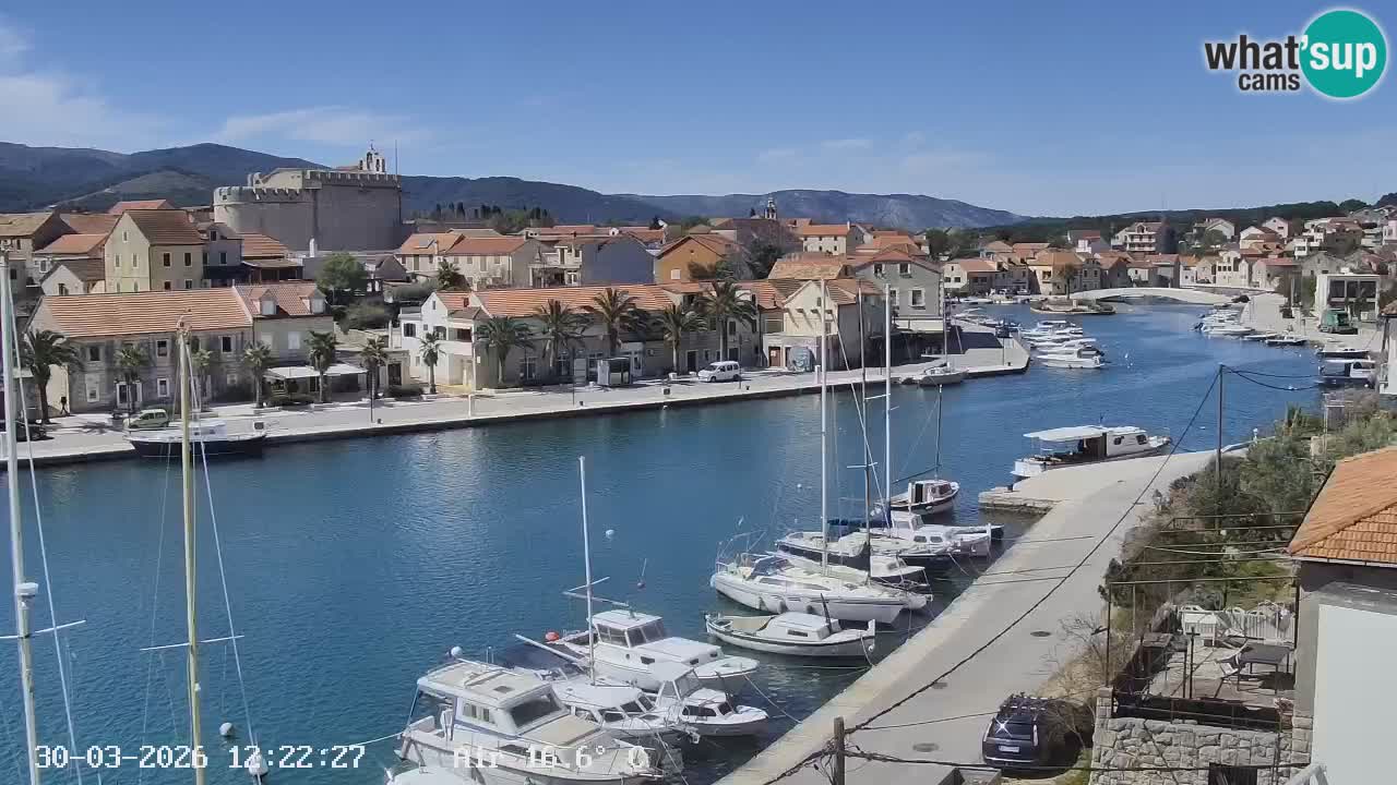 Livecam Vrboska marina | Hvar island | Dalmatia