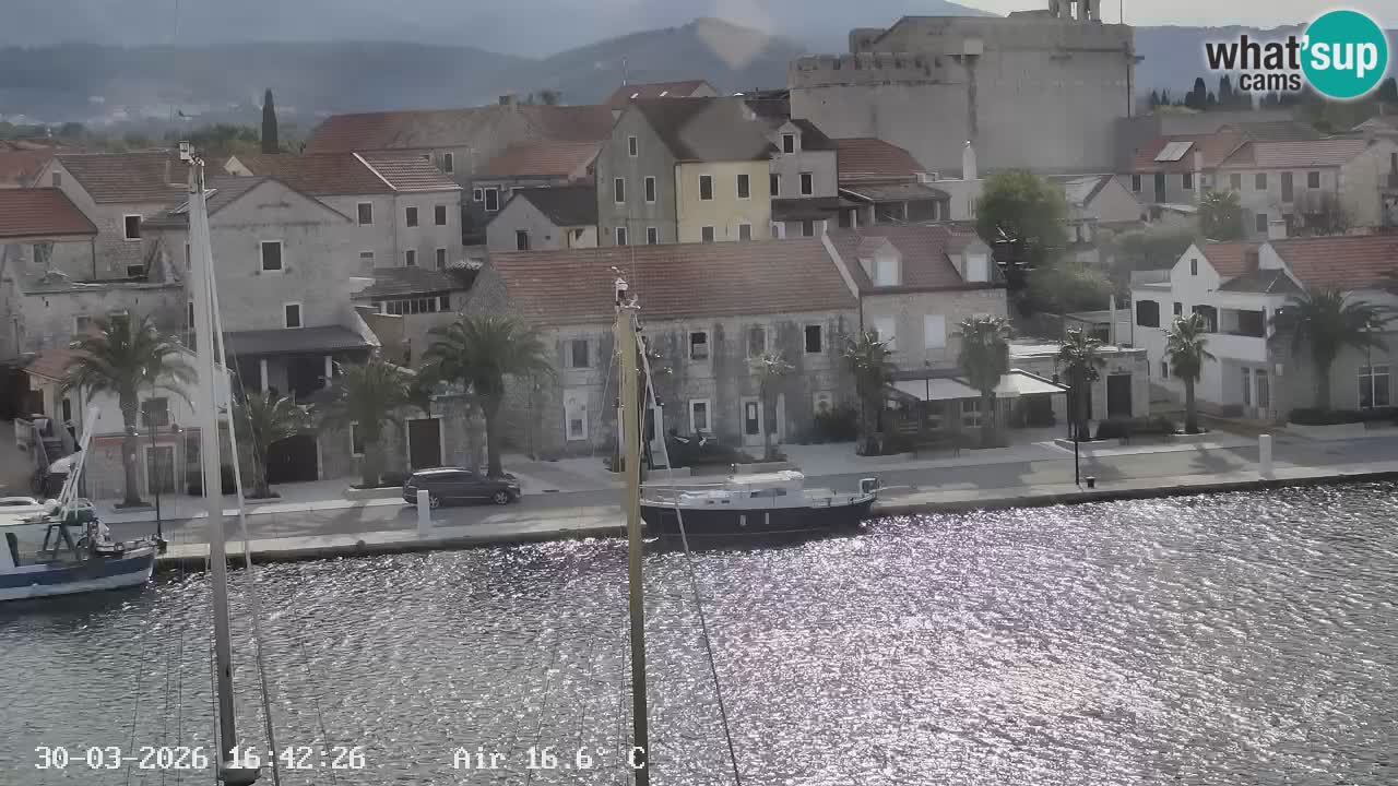 Webcam Vrboska marina | Hvar Insel | Dalmatien