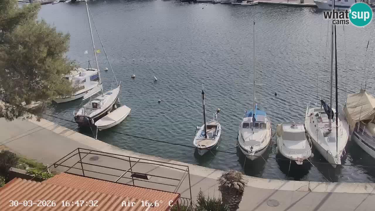 Livecam Vrboska marina | Hvar island | Dalmatia