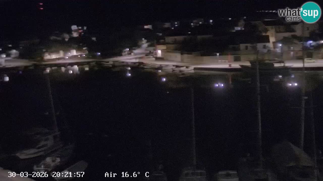 Livecam Vrboska marina | Hvar island | Dalmatia