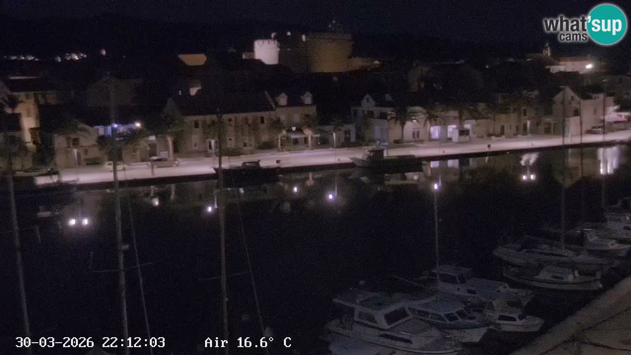 Webcam Vrboska marina | Hvar Insel | Dalmatien