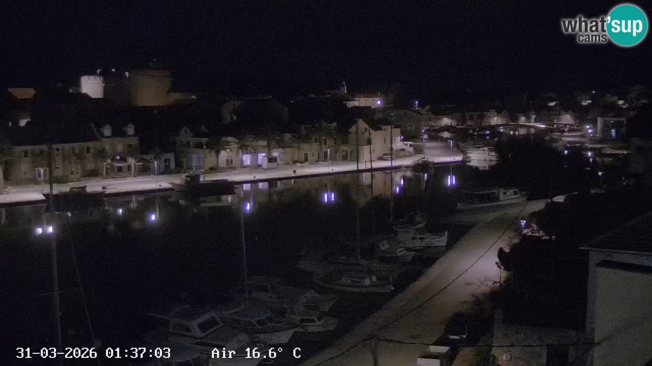 Webcam Vrboska marina | Hvar Insel | Dalmatien