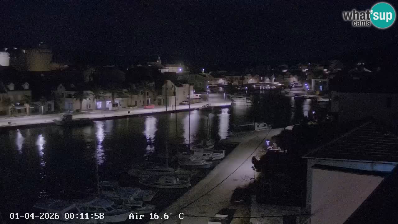 Livecam Vrboska marina | Hvar island | Dalmatia