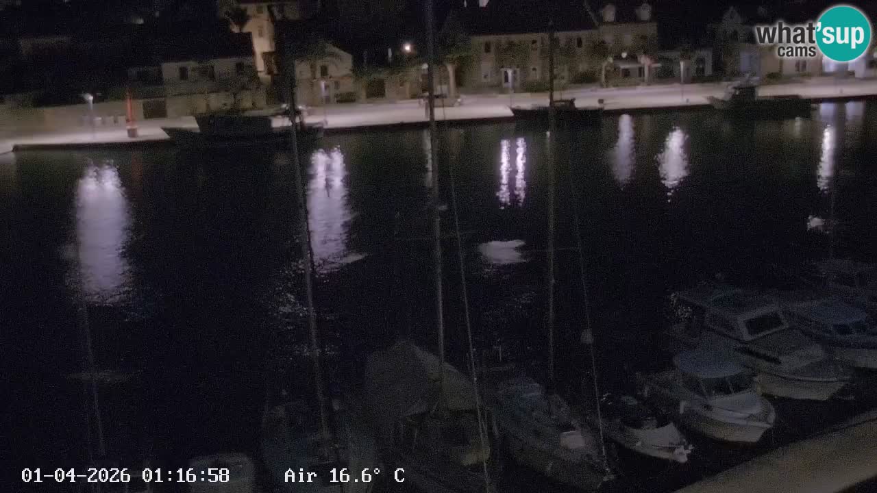 Livecam Vrboska marina | Hvar island | Dalmatia