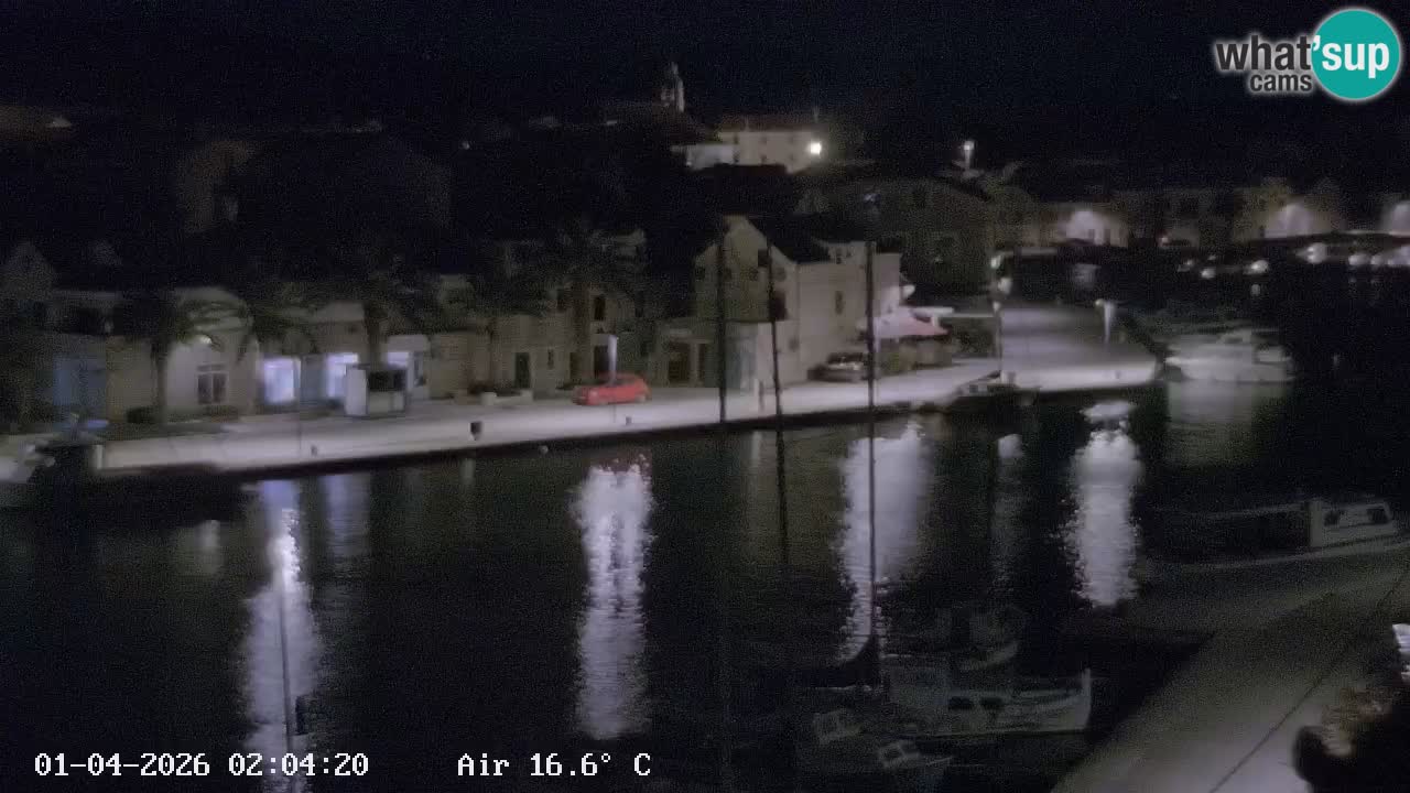 Livecam Vrboska marina | Hvar island | Dalmatia