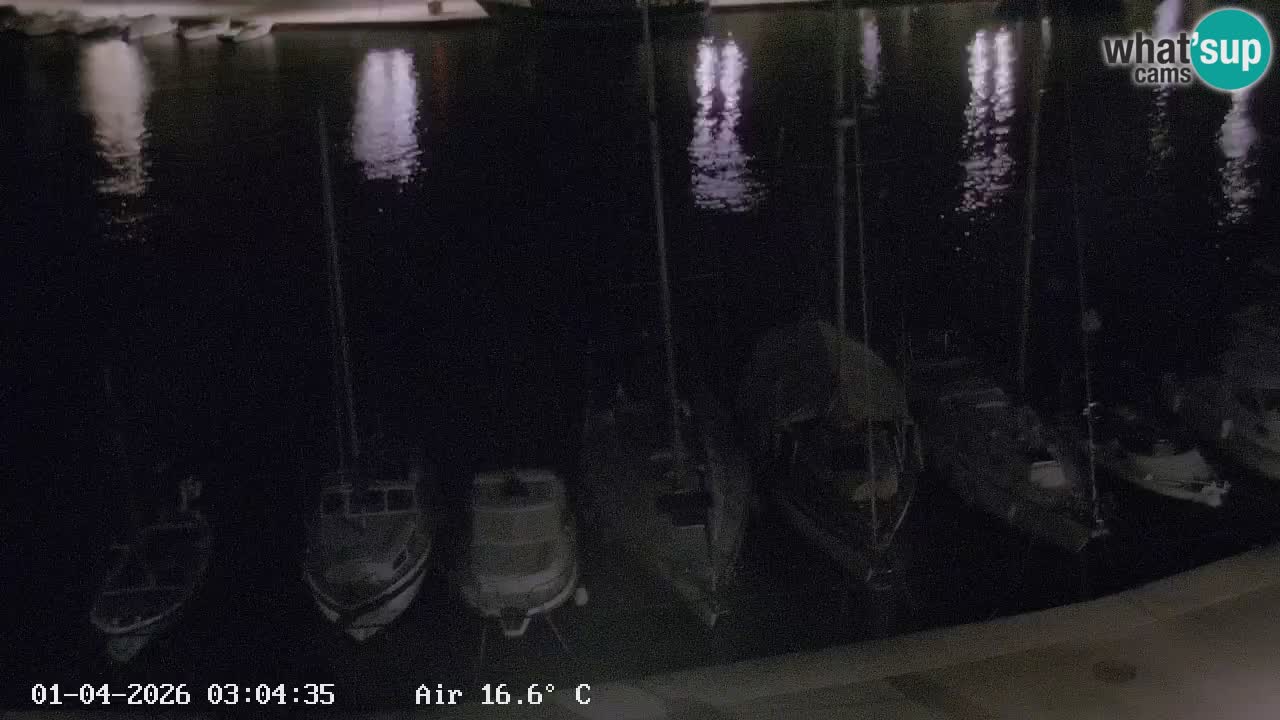 Livecam Hvar Vrboska marina | Île de Hvar | Dalmatia