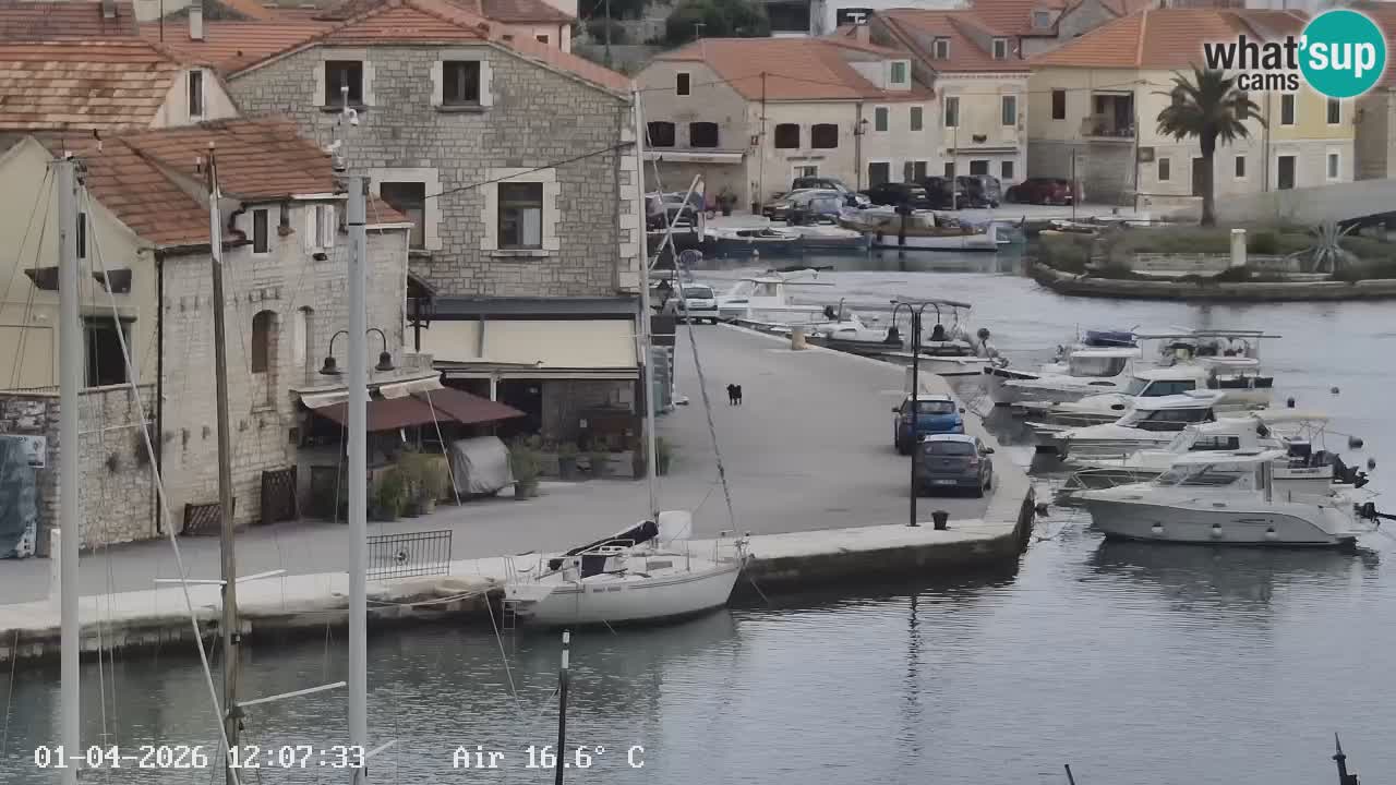 Livecam Vrboska marina | Hvar island | Dalmatia