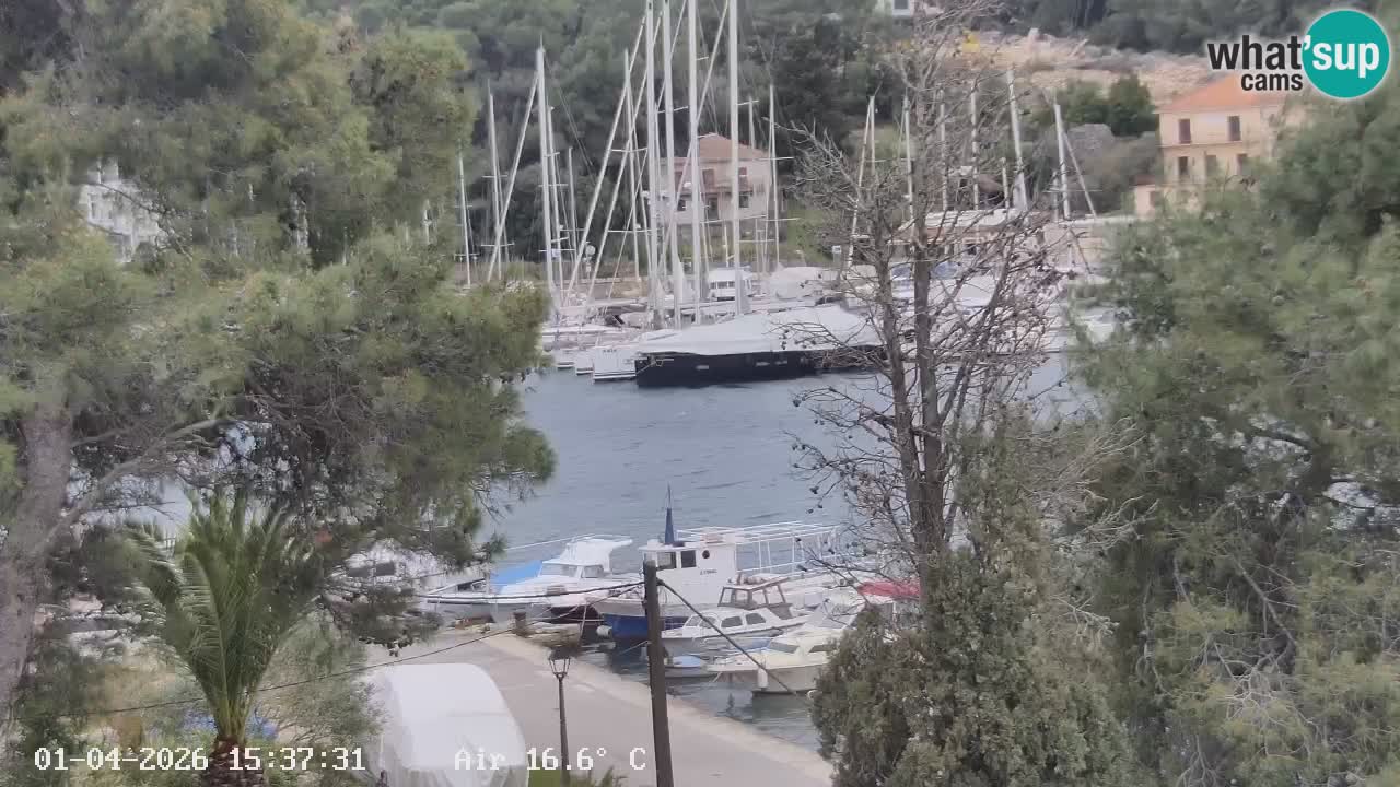 Livecam Hvar Vrboska marina | Île de Hvar | Dalmatia