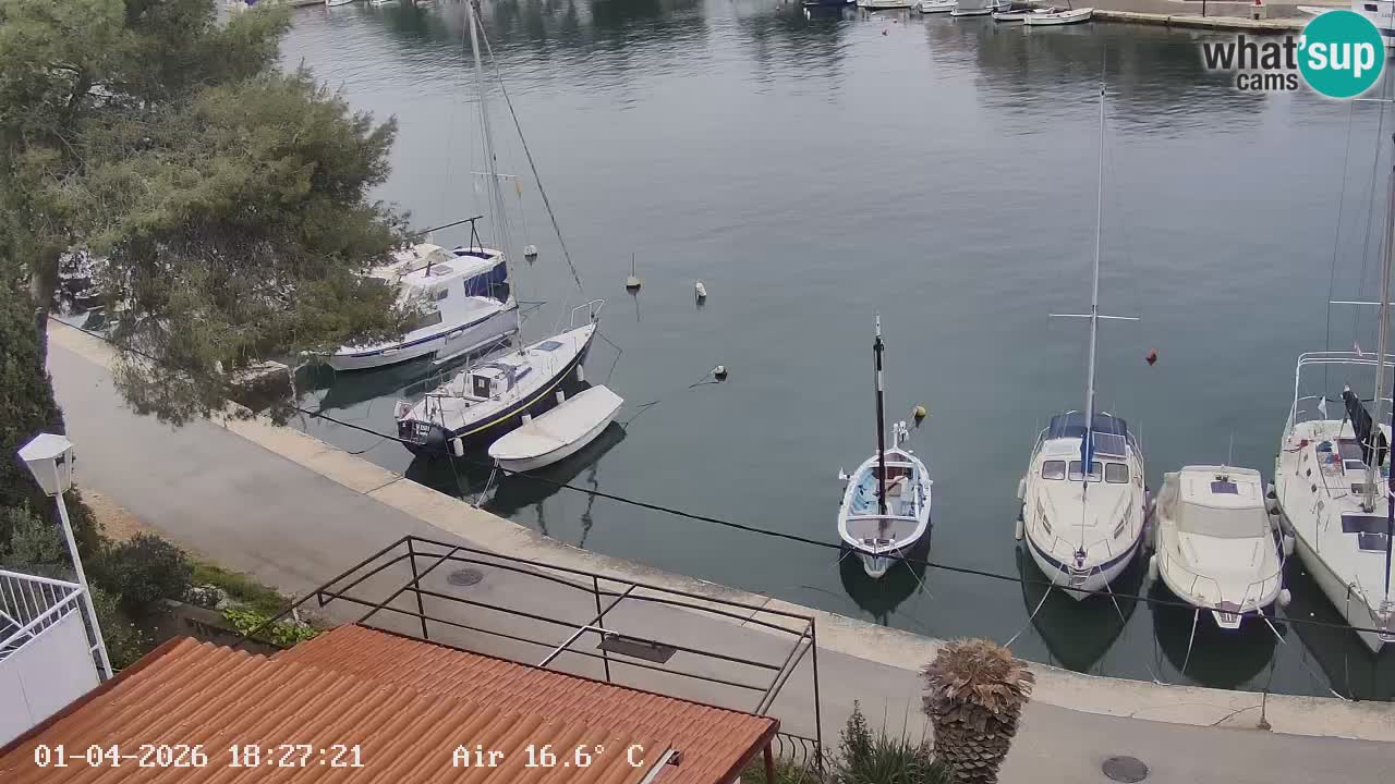 Webcam Vrboska marina | Hvar Insel | Dalmatien