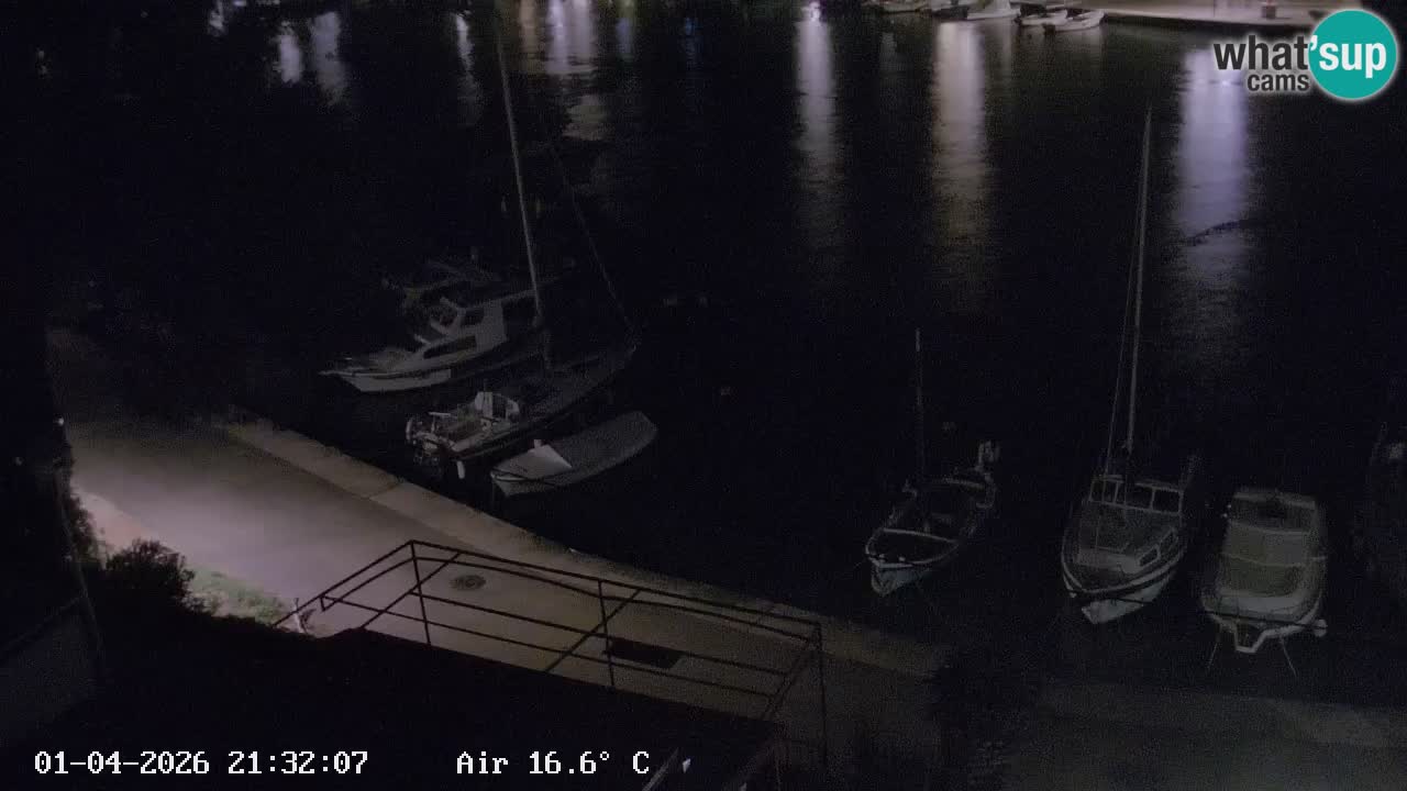 Webcam Vrboska marina | Hvar Insel | Dalmatien